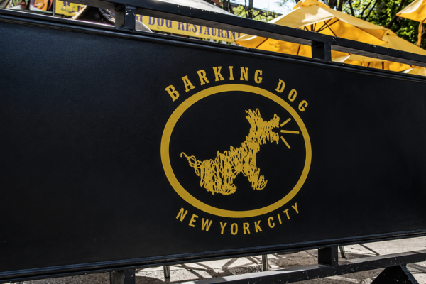 barking dog sign